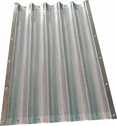 Лист для выпечки багета GASTROMIX 600X400X43 5 волн, алюминий