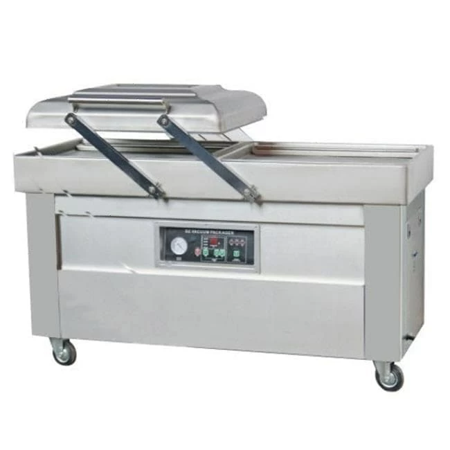 Напольная двухкамерная вакуум-упаковочная машина Hualian Machinery DZQ-600/2SB SS