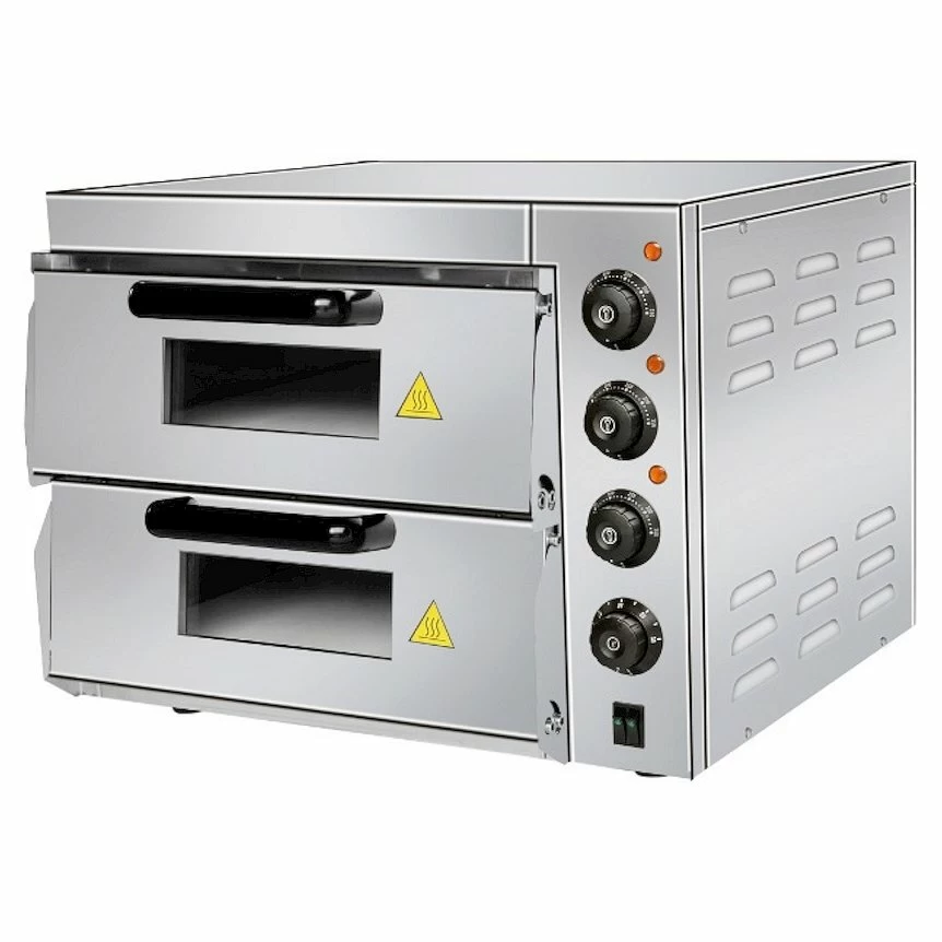 Печь для пиццы Hualian Machinery HEP-2ST (2 яруса)