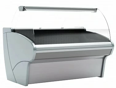 Витрина среднетемпературная Полюс Carboma G110 SM 1,25-1, с боковинами, ВХС-1,25ш G110, 9006