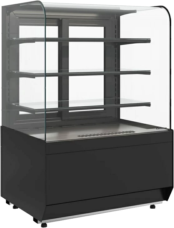 Витрина холодильная Полюс Carboma KR70 VM 0,9-2 Standard открытая (9005)