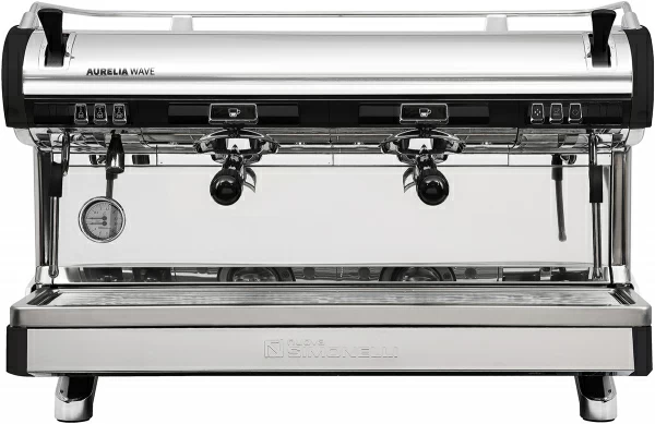 Кофемашина-автомат Nuova Simonelli Aurelia Wave 2Gr V 220V black+high groups+LED