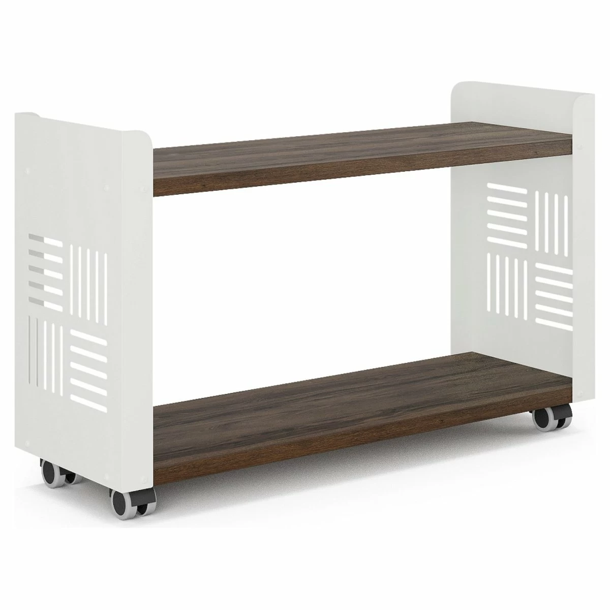 Стеллаж мобильный Kobor SМ2-90/30 white/charlston