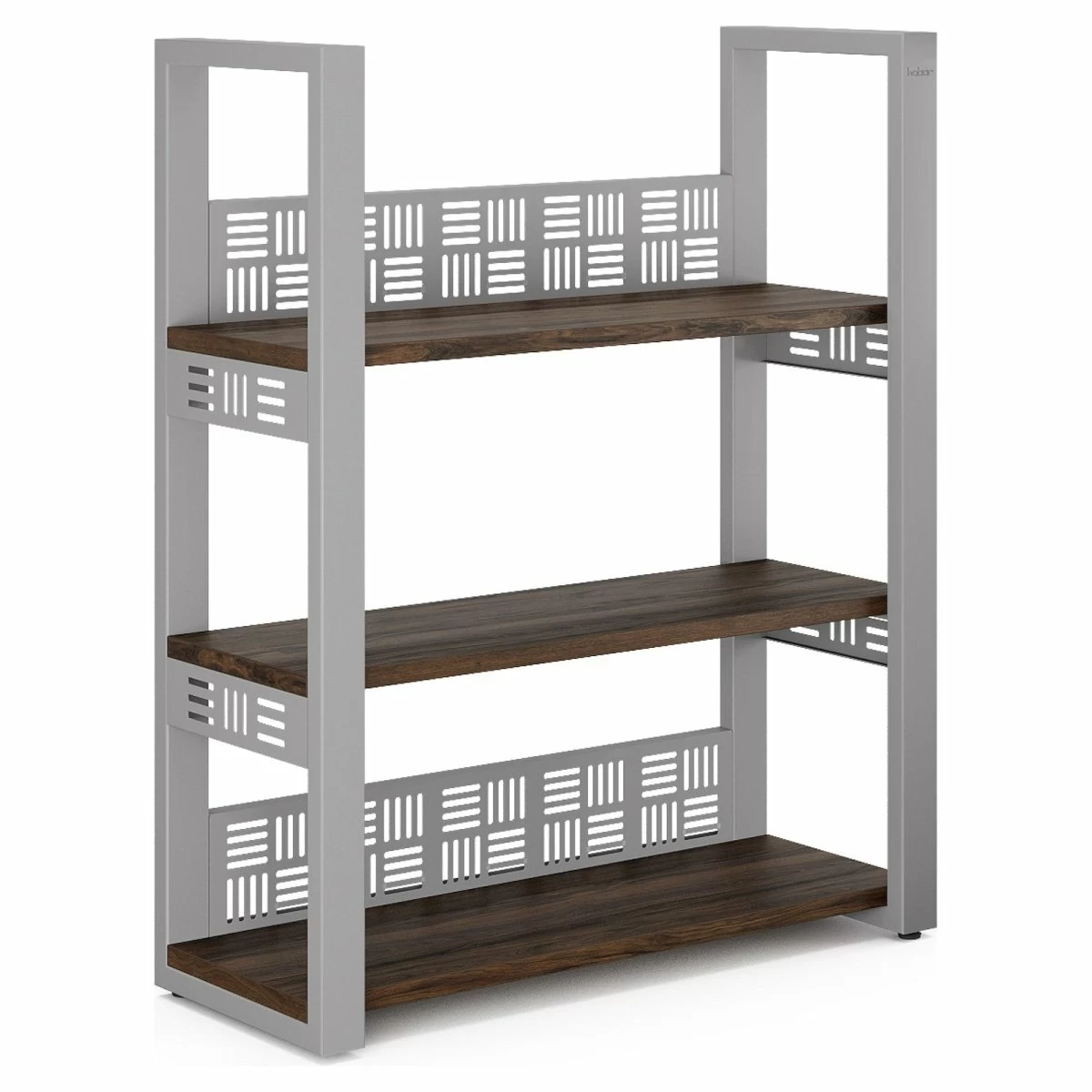 Стеллаж открытый Kobor SО3-60/36 aluminum/charlston
