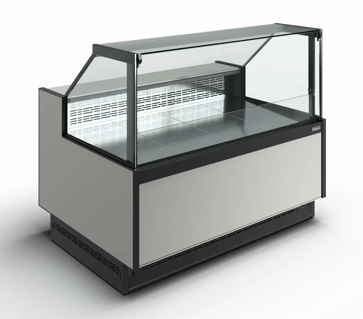 Холодильная витрина Полюс Carboma GC110 VM 1,25-1 с боковинами (версия 2.0) (9006-0430)