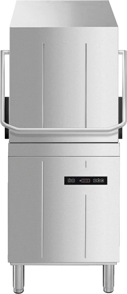 Купольная посудомоечная машина SMEG SPH 505SL 50*50 см, электронное управление, встроенная система HTR, водоумягчитель