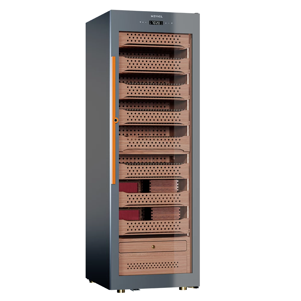 Шкаф для сигар MEYVEL MC-376BK (PRO)