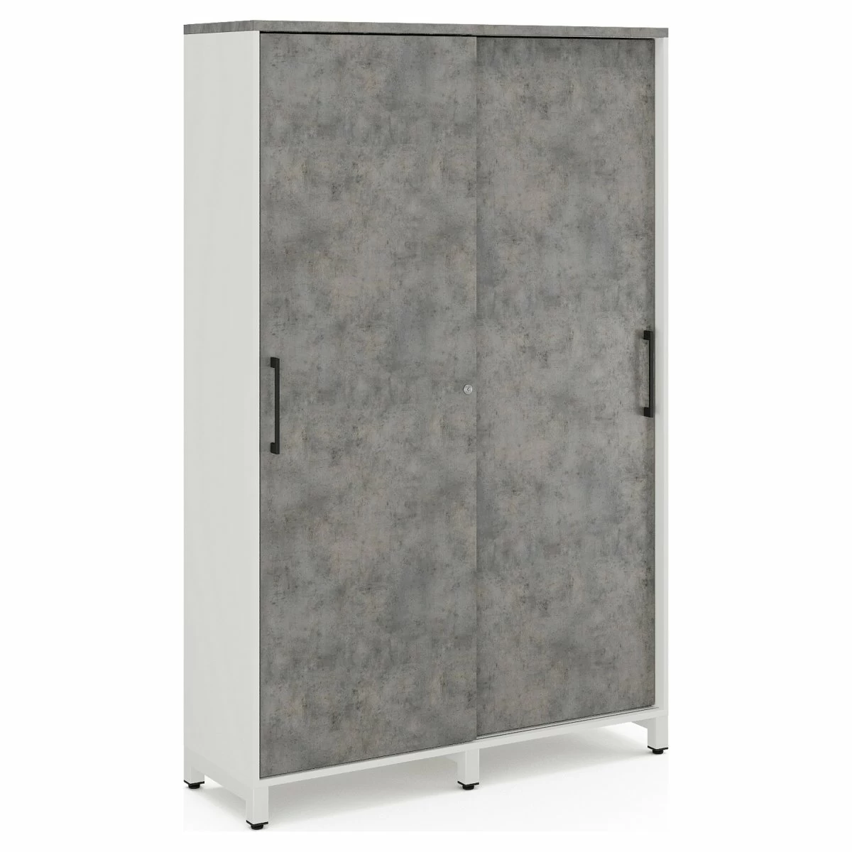 Гардероб-купе Kobor HG-120/40/M white/chicago
