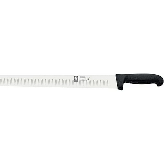 Нож для нарезки 300/435 мм. черный с бороздками PRACTICA Icel /1/6/