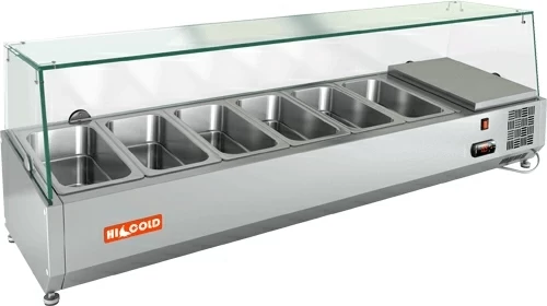 Витрина для ингредиентов Hicold VRX 1400
