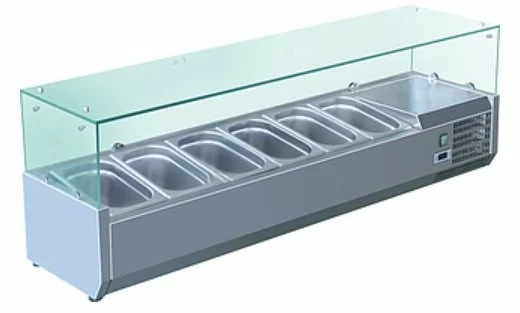Витрина холодильная настольная Koreco VRX 1500-380 (395II)