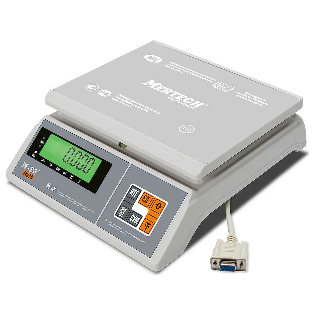 Весы порционные Mertech M-ER 326AFU-3.01 LCD с RS232
