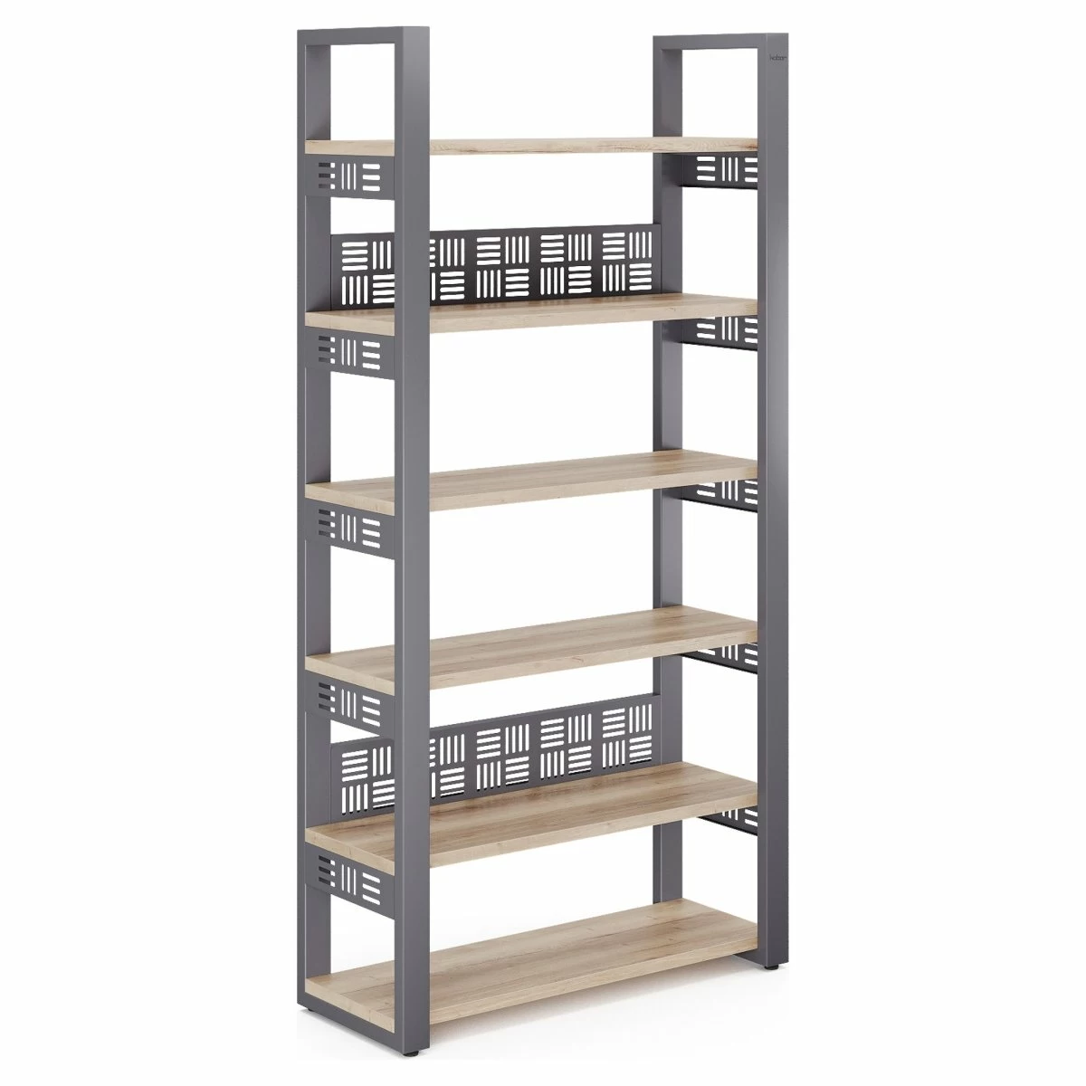 Стеллаж открытый Kobor SO6-120/36 graphite/natural