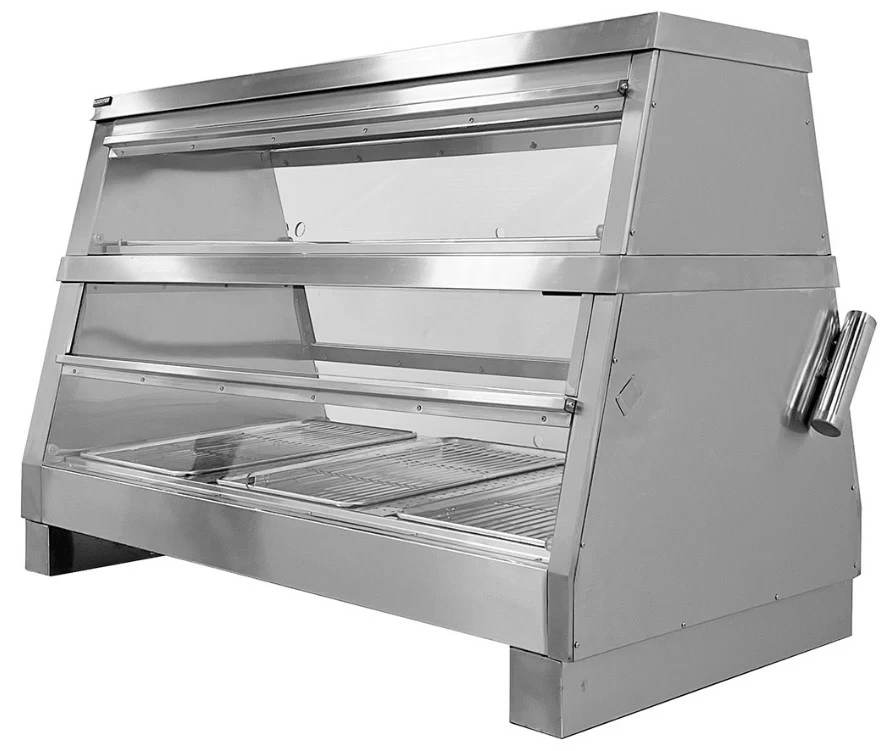 Витрина тепловая передаточная Kocateq DH 150EW ECO двухъярусная, с подсветкой