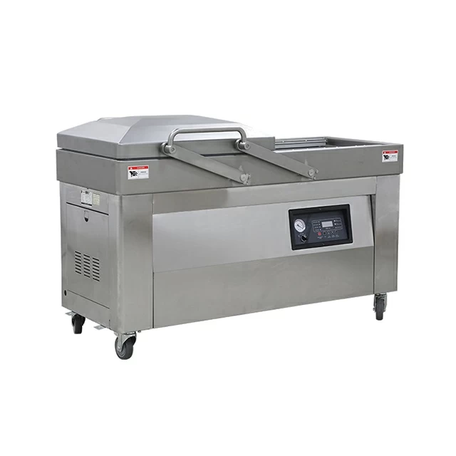 Вакуумный упаковщик Hualian Machinery HVC-610S/2A (DZ-610/2SA) (нерж.)