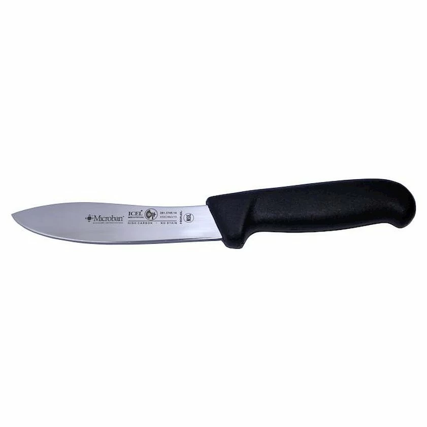 Нож для снятия кожи 140/260 мм. черный SAFE Icel /1/6/