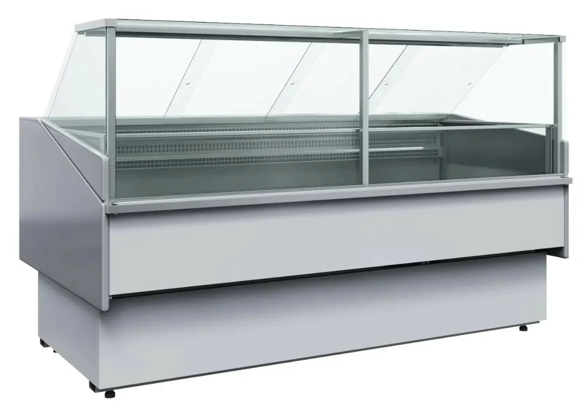 Витрина морозильная Полюс Carboma GC110 SL 2,0-1, с боковинами, 0011-9006