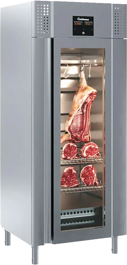 Шкаф для созревания мяса и сыра Carboma PRO M700GN-1-G-HHC 0430
