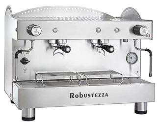 Кофемашина ROBUSTEZZA BZB2MMIXIL сталь+высокие группы+экономайзер+подсветка, мультифазная