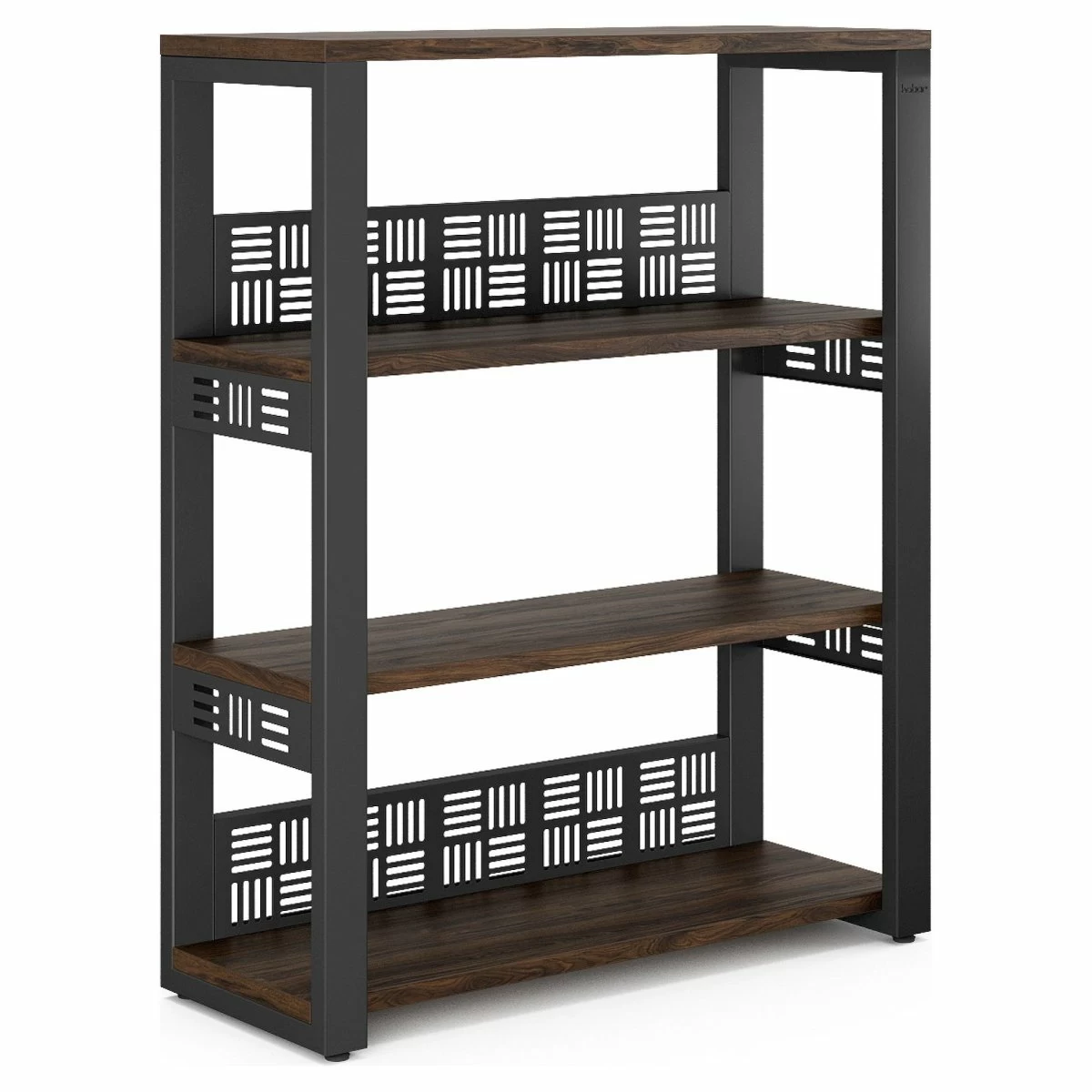 Стеллаж открытый Kobor ST3-140/36 black/charlston
