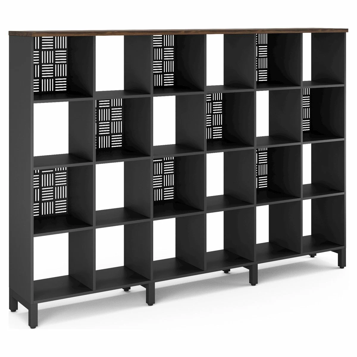 Стеллажная система Kobor SQ-4X6 black/charlston