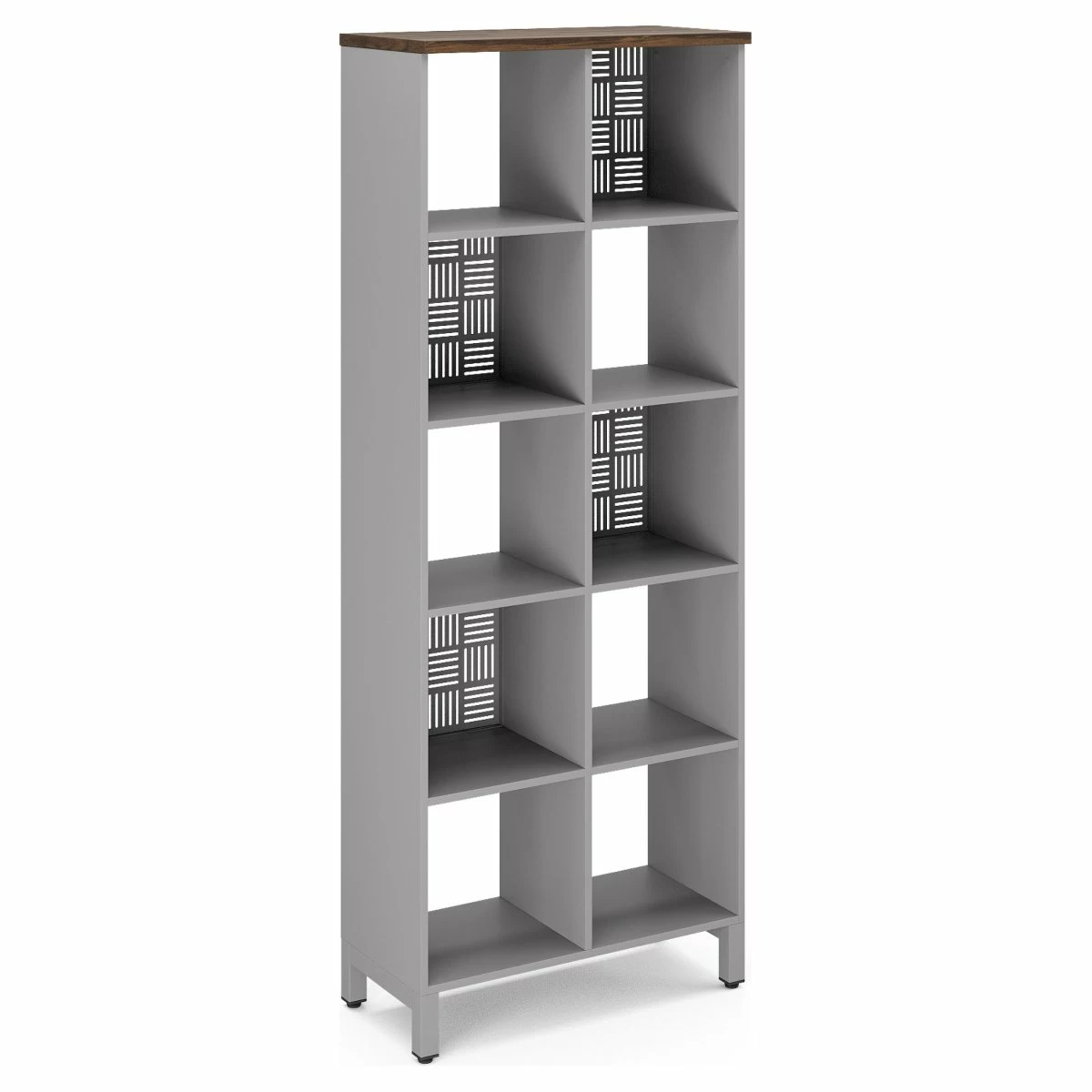 Стеллажная система Kobor SQ-5X2 aluminum/charlston