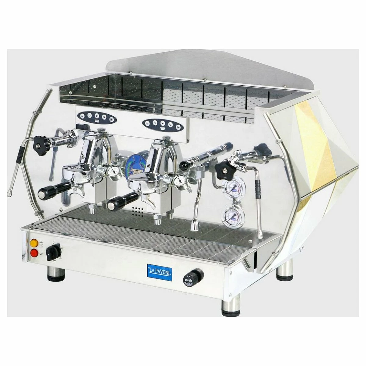 Кофемашина автоматическая La Pavoni DIA2SV золотая