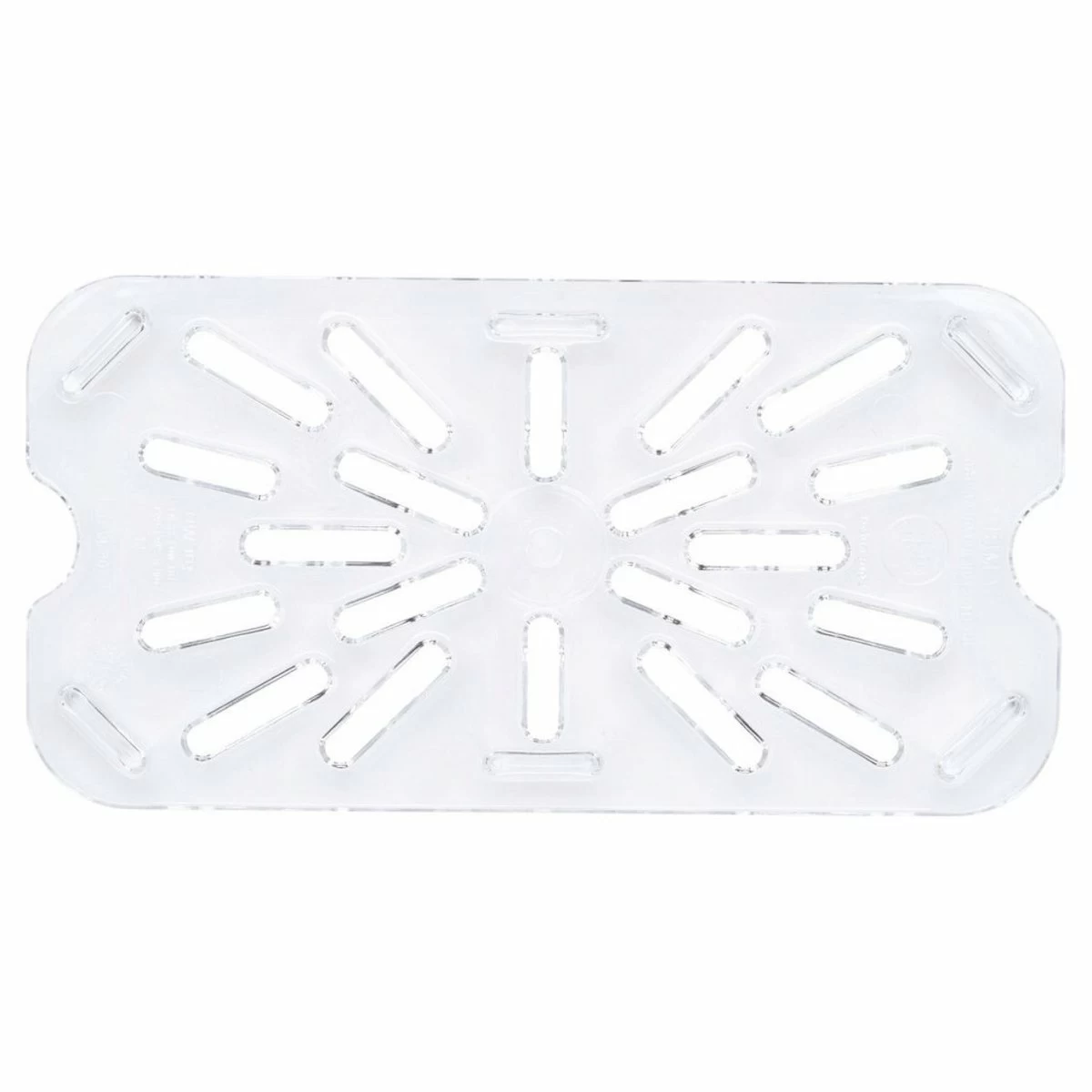 Сливная вставка к GN 1/4 (дренаж) поликарбонат прозрачная Cambro /6/