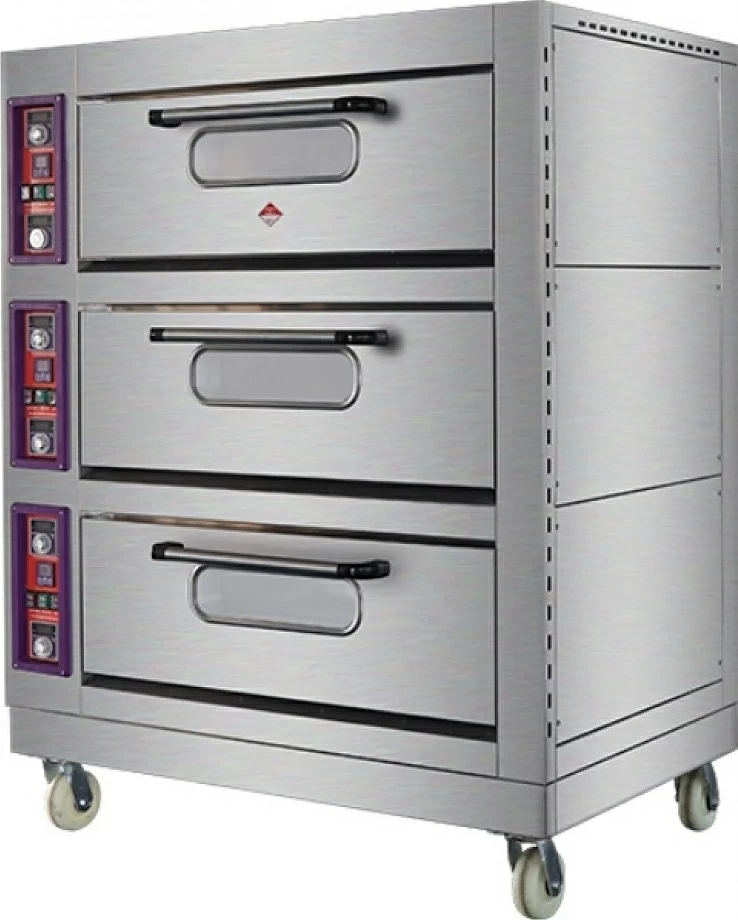 Подовая печь Hualian Machinery YXD-60C (лист 600*400 мм, каменный под, пароувлажнение)