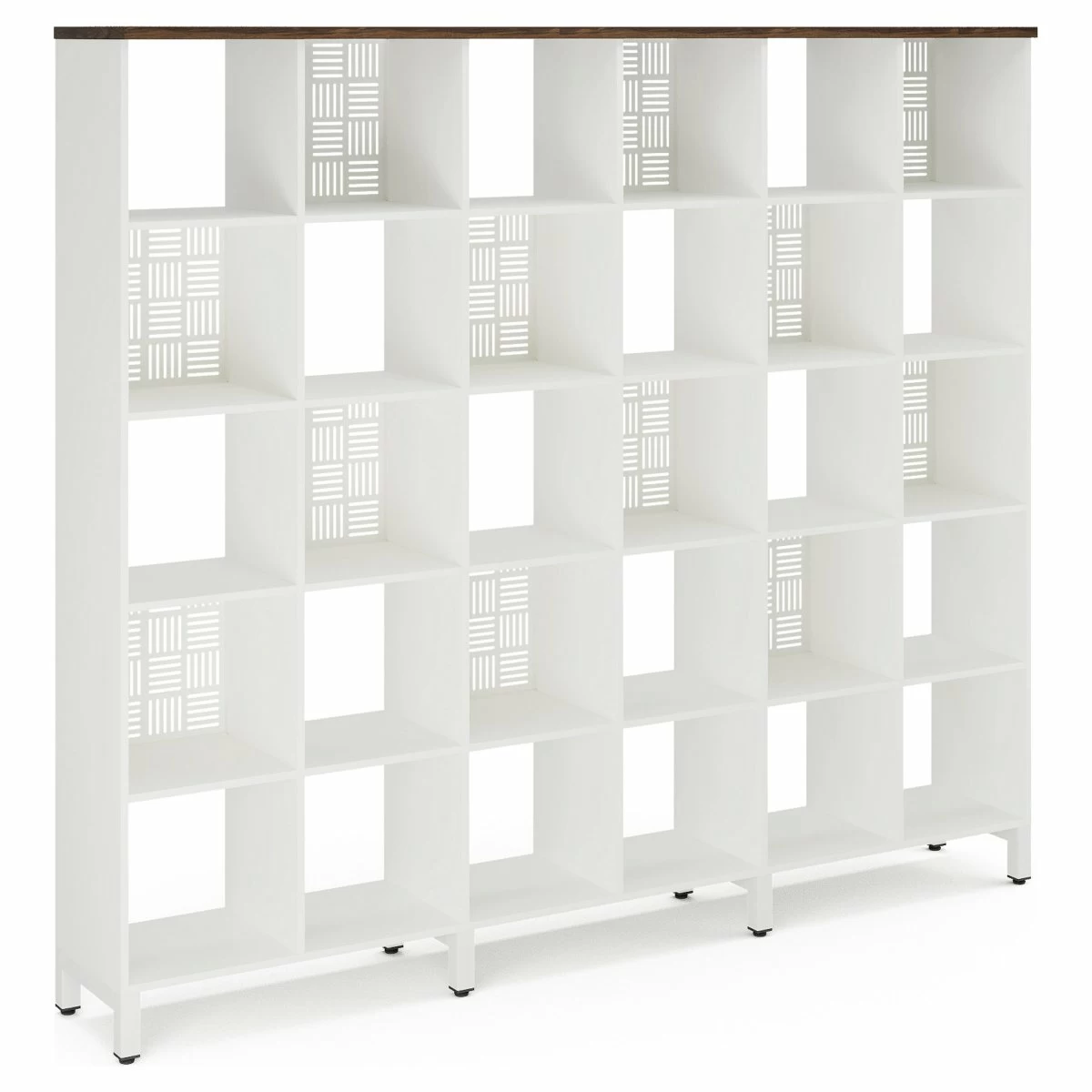 Стеллажная система Kobor SQ-5X6 white/charlston