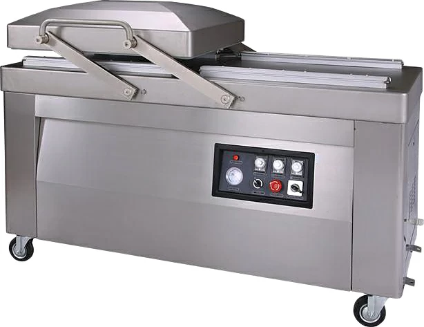 Напольный вакуумный упаковщик Hualian Machinery HVC-720S/2B-G (нерж., газ)