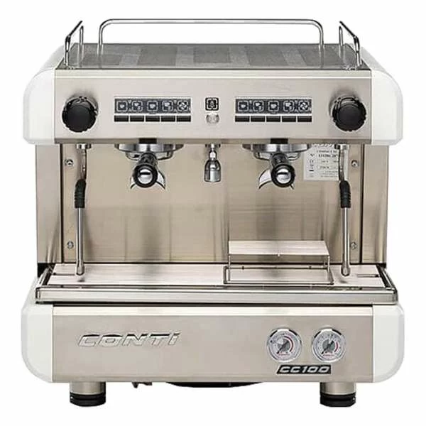 Кофемашина CONTI CC100 Compact TC 2 группы белый