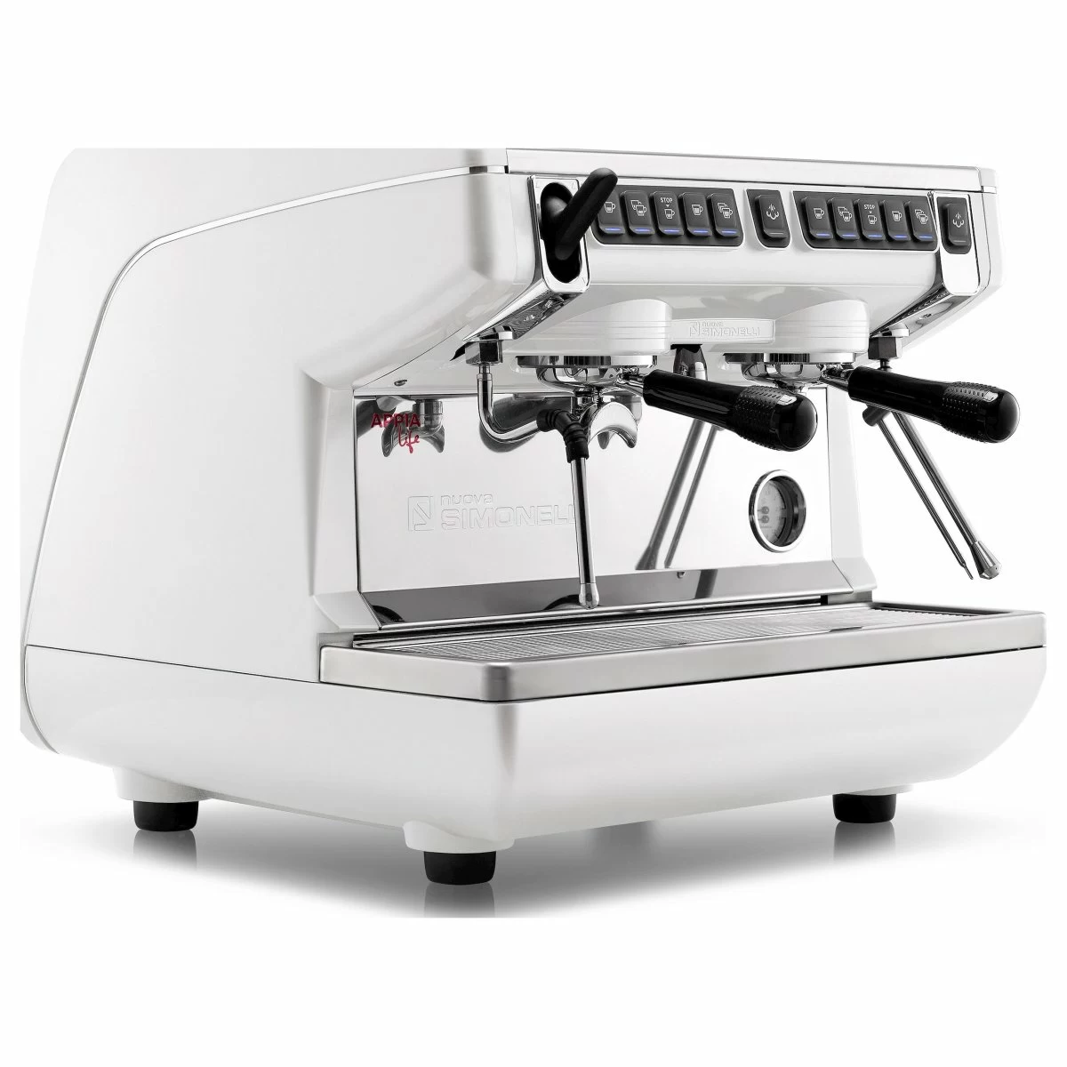 Кофемашина Nuova Simonelli Appia Life Compact 2Gr V 220V white+economizer+high groups