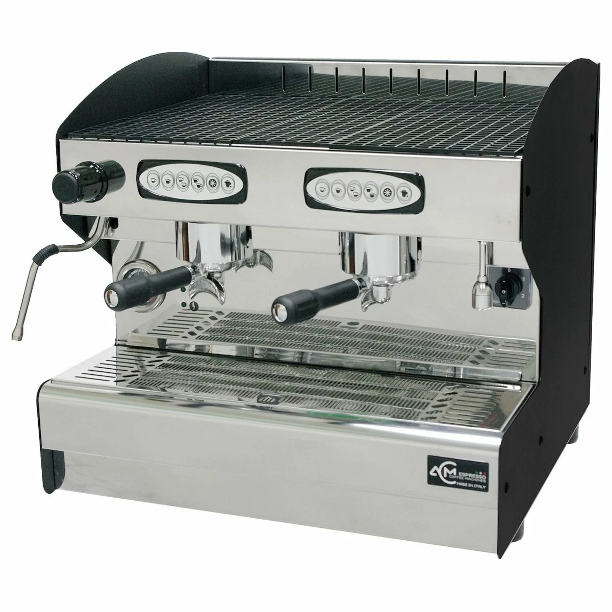 Кофемашина ACM Srl Rounder 2 GR Compatta NERO (ACMRD002CN) автоматическая с 2 группами