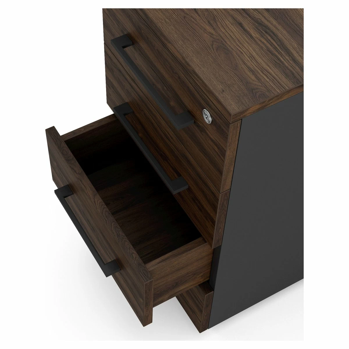 Тумба приставная Kobor TS4-40/70 black/charlston