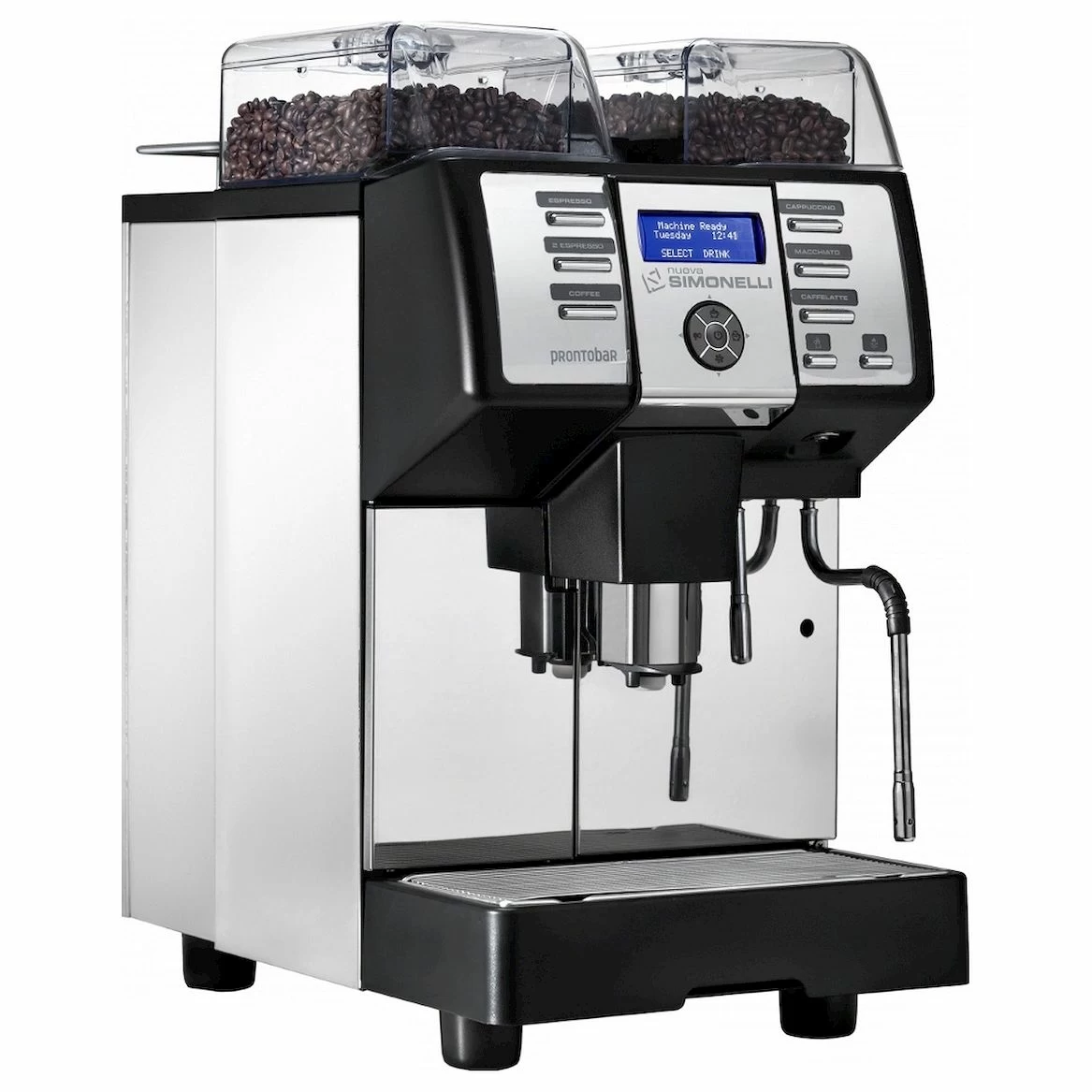 Кофемашина Nuova Simonelli Prontobar 2 grinders AD black+Russian LCD