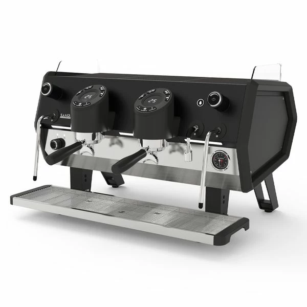 Кофемашина Sanremo D8 2 высокие гр, Подсветка групп+Cold Touch, черная