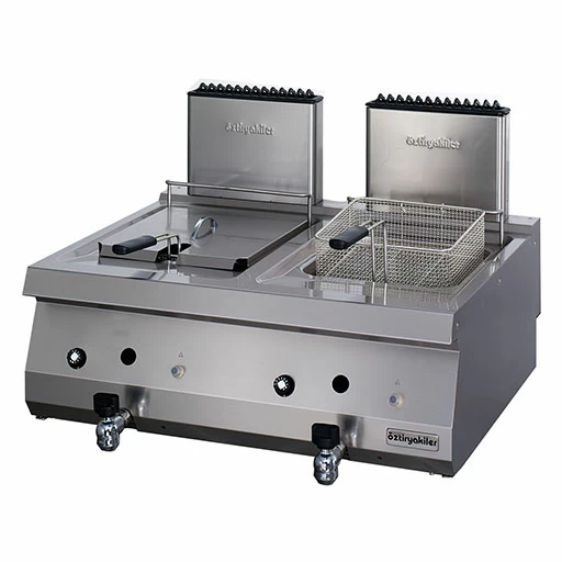 Фритюрница газовая Ozti OFGI 8070, 12 л.+12л.