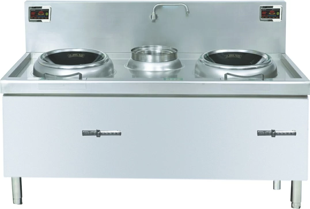 Индукционная плита WOK Kocateq DC1570M напольная с 2 конфорками O 30 см, мощность 8+8 кВт, линия 700