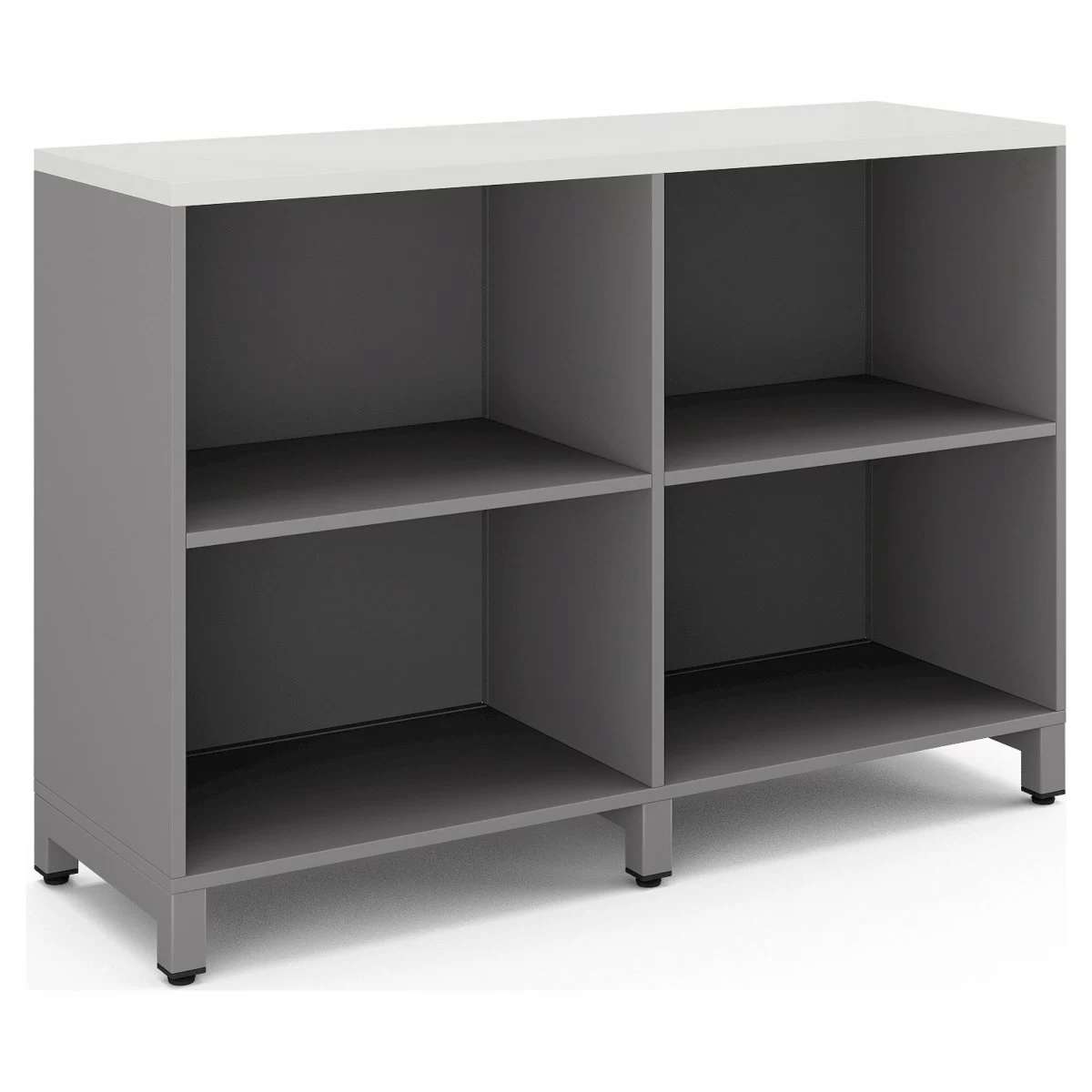 Шкаф открытый Kobor HO/2-120/60/M aluminum/premium