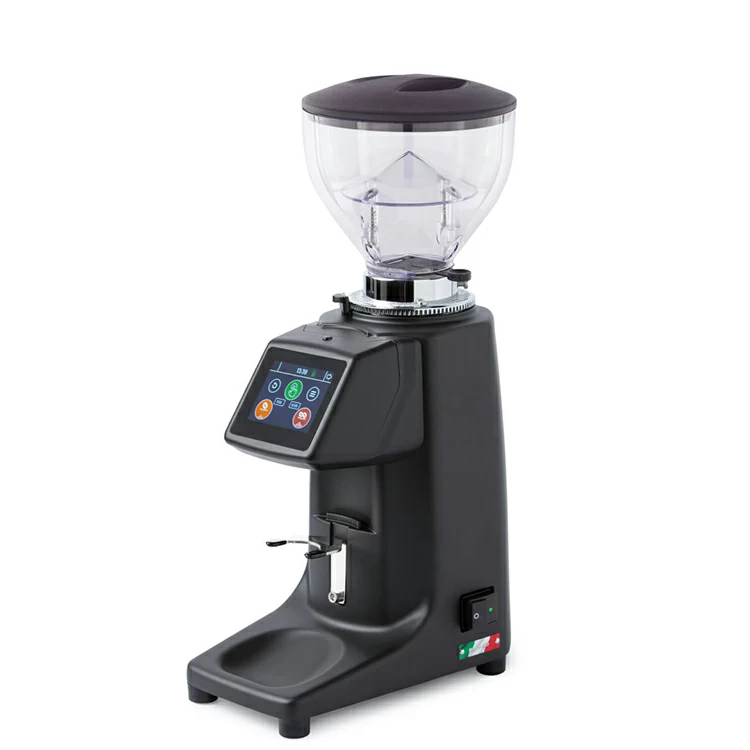 Кофемолка QUAMAR M80 TOUCH — PLUS черная матовая