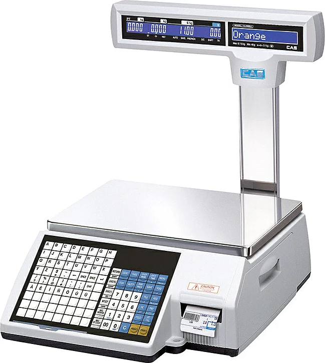 Торговые электронные весы самообслуживания CAS CL5000J-6 IP TCP-IP