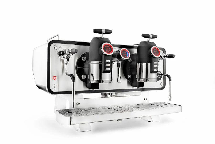 Кофемашина Sanremo Opera 2 высокие гр. стальная-белая