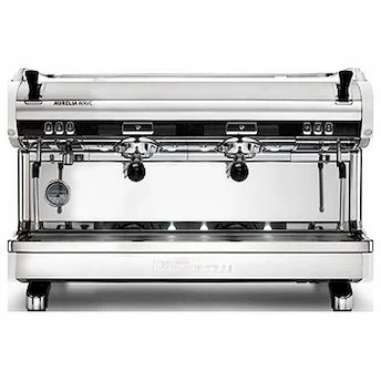 Кофемашина Nuova Simonelli Aurelia Wave 2 Gr S 220V+высокие группы, LED подсветка белый жемчуг