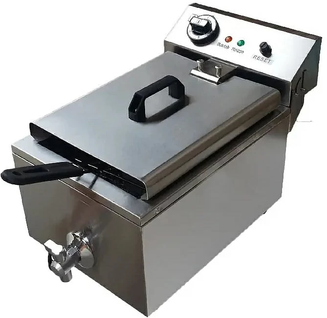 Фритюрница EKSI GRT-E10L, с краном