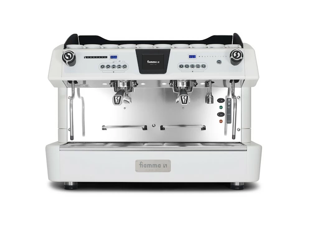 Кофемашина рожковая мультибойлерная Fiamma COMPASS 2 MB TC white (автомат, 2 группы)