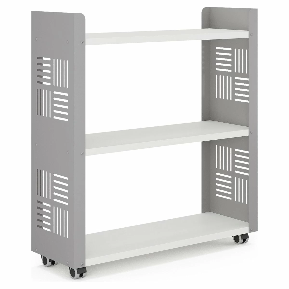 Стеллаж мобильный Kobor SM3-90/30 aluminum/premium