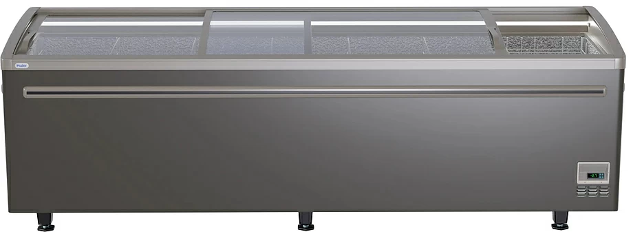 Ларь-бонета Haier GTS2100G с разделителями (серый)