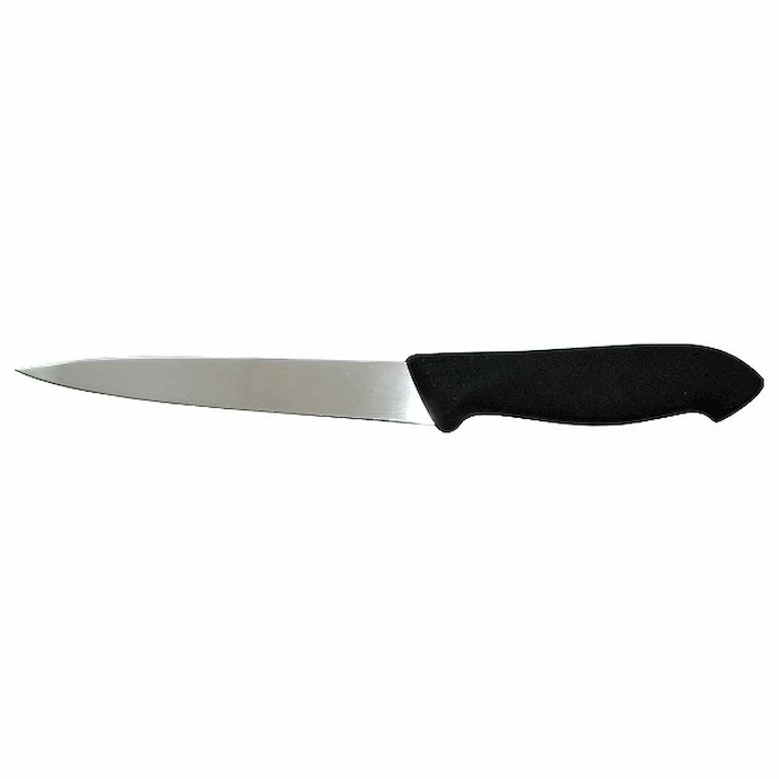 Нож рыбный филейный 200/330 мм. черный HoReCa Icel /1/6/