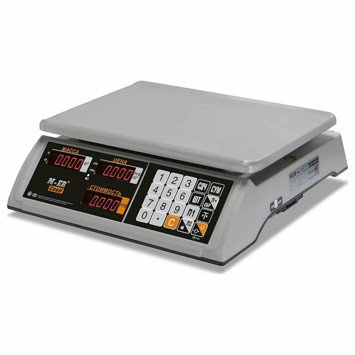 Весы торговые Mertech M-ER 327AC-32.5 LED